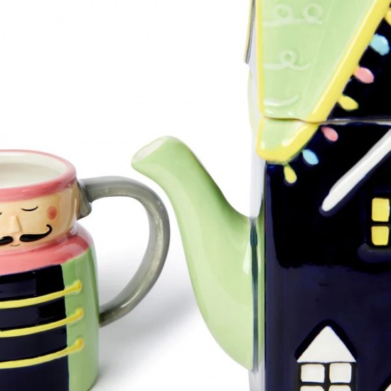 Gift for Her The Nutcracker Collection Teapot House by